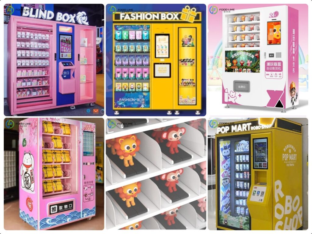 Mystery Boxes Vending Machine made by Foodline