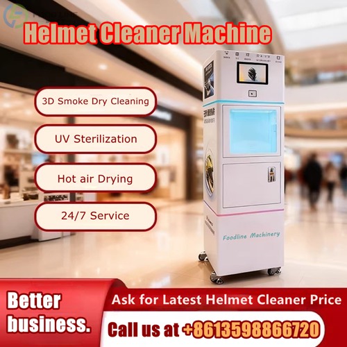 helmet washing machine for rental business