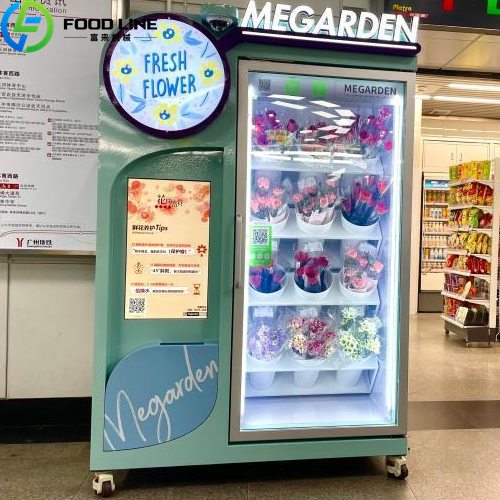 fresh flower vending machine